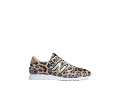 New balance Leopard Print 420 Sneakers | Lyst