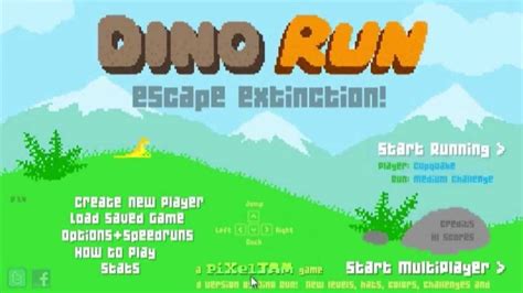 Dino Run + Dino Run Multiplayer | How to start running, Childhood nostalgia 2000s, Running