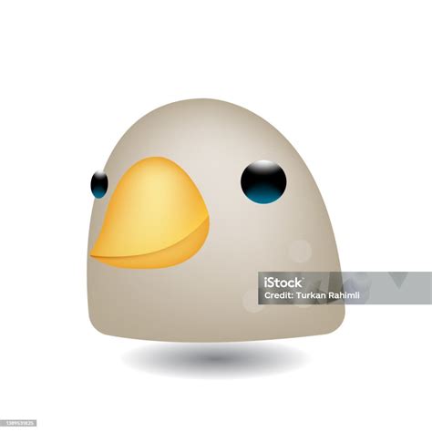 Pigeon Head Emoji Vector Illustration Stock Illustration - Download ...