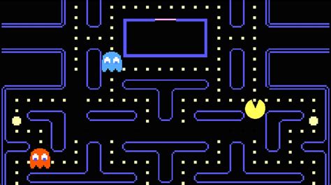 Pac Man Arcade Game Screen