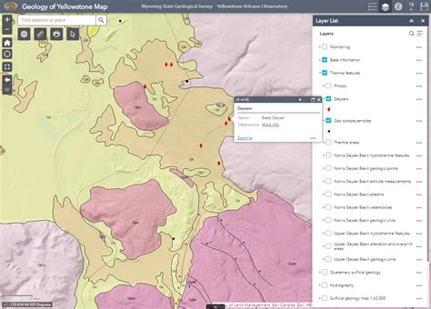 Caldera chronicles: New interactive map highlights Yellowstone’s geology