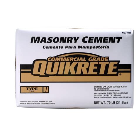 Quikrete 70 lb. Type N Masonry Cement 112570 - The Home Depot