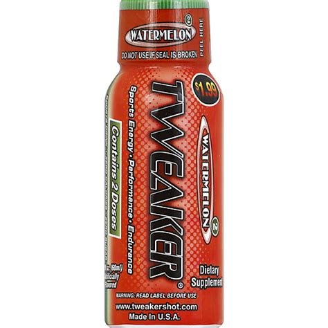 Tweaker Energy Shot, Watermelon 2 | Pantry | Quality Foods