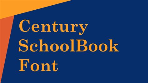 Free download font century schoolbook - hohpalovers