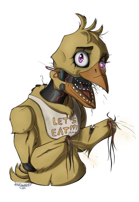 FNAF - Withered Chica by BootsDotEXE on DeviantArt