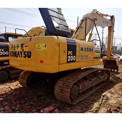 Used Komatsu PC200-7 Excavator - Used Excavators Supplier Yong Gong Shanghai