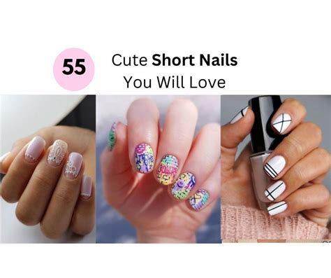 55 Stunning Cute Short Nail Designs You Will Love - 2023 | Fabbon