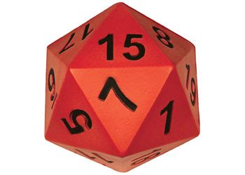 Soft Foam 20 Sided Dice 15cm | Growing Child