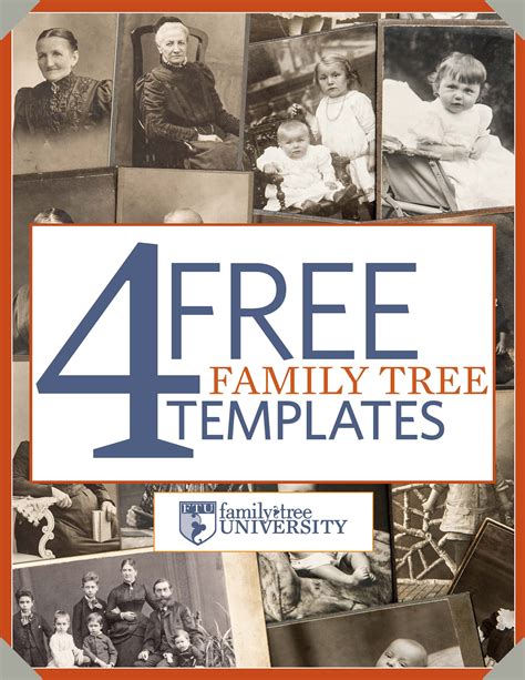 Free Family Tree Templates and Relationship Charts | Family tree genealogy, Ancestry family tree ...