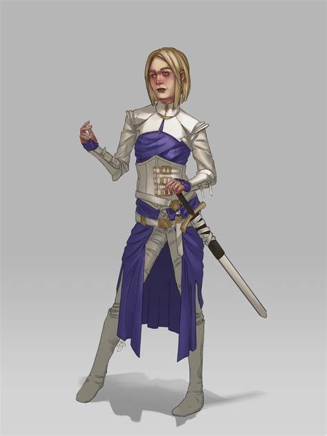 Muriel, Cleric of Mystra by Snakebearer on DeviantArt