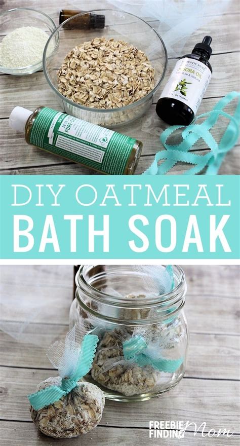 DIY Oatmeal Bath Soak Recipe | Bath soak recipe, Diy oatmeal bath ...