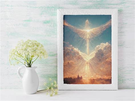 First Day in Heaven, Painting, Original, Digital Download, Art Prints ...