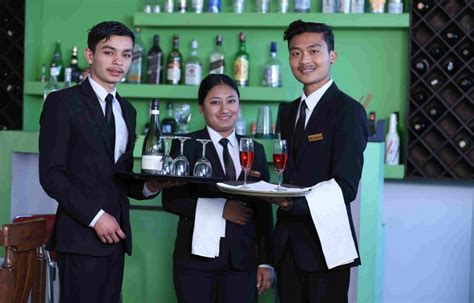 Waiter Training - Renowned and Best College/ Academy for Diploma in Culinary Arts in Kathmandu