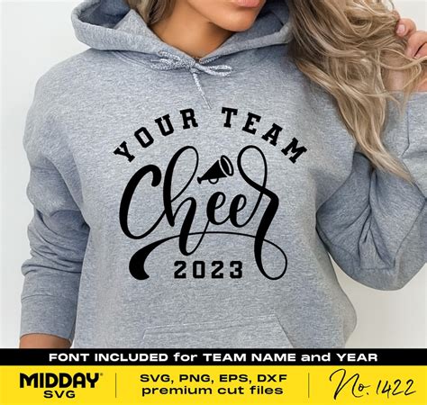 Cheer Team Svg Png, Cheer Svg for Shirt, Megaphone Svg, Cheer Svg ...