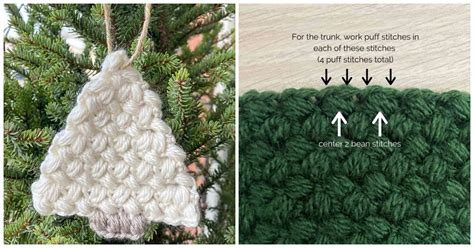 Crochet Flat Christmas Tree Pattern - Crochet Kingdom