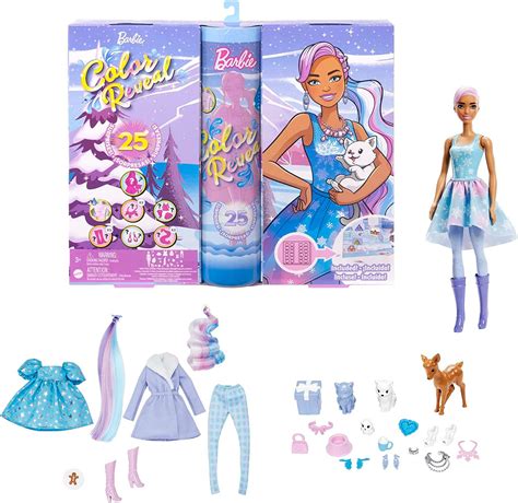 Barbie Color Reveal Advent Calendar 2022: 25 Surprises Including A ...