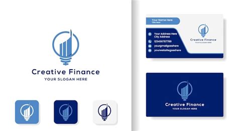 Premium Vector | Business creativity inspiration logo and business card design