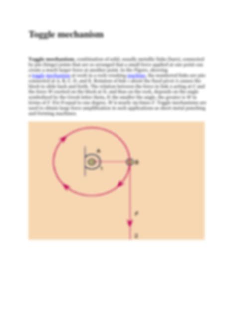 SOLUTION: Crank mechanism in machines - Studypool