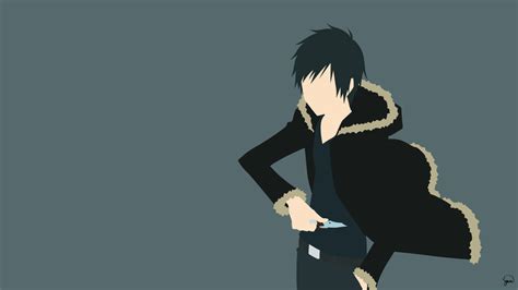 Izaya Orihara (Durarara!!) Minimalist Wallpaper by greenmapple17 on DeviantArt