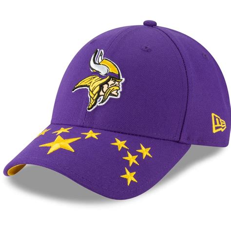 Minnesota Vikings New Era 2019 NFL Draft On-Stage Official 9FORTY Adjustable - Hat - Purple