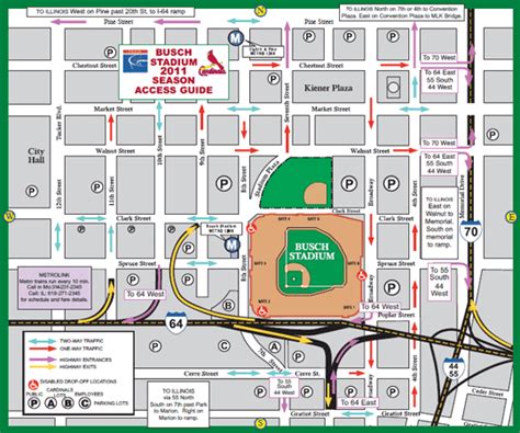 St Louis Cardinals Stadium Map | semashow.com