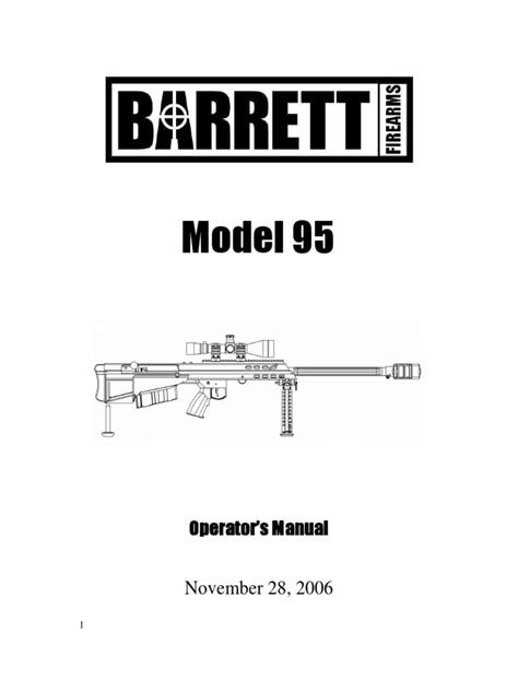 Barrett 95 Manual | PDF