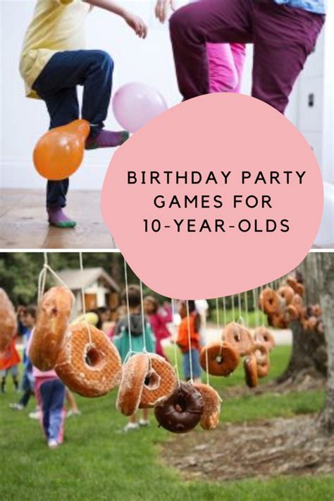 Favorite Birthday Party Games for 10-Year-Olds - Fun Party Pop