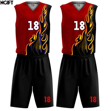 Ngift Sublimation custom basketball jerseys Boys breathable custom uniforms college basketball ...