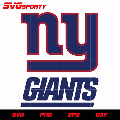 New York Giants Logo svg, nfl svg, eps, dxf, png, digital file – SVG Sporty