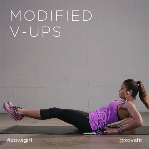 Strengthen Your Lower Abs with Modified V-Ups