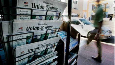 San Diego's local newspaper has been sold