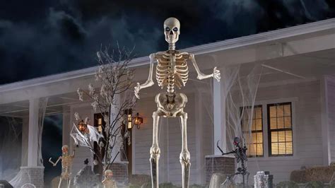 Home Depot's 12-Foot-Tall Skeleton Is Back In Stock, In Case You Missed ...