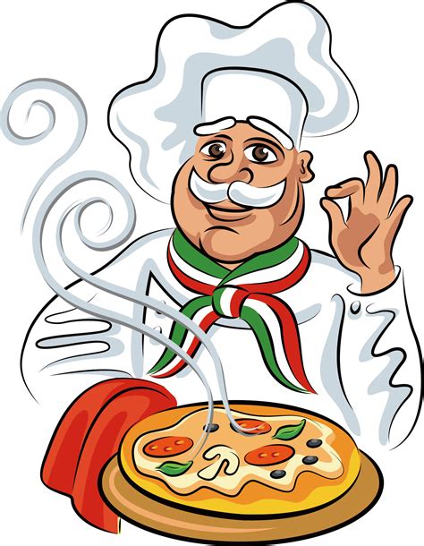 Dinamast - Italian Chef Cartoon Transparent Clipart - Full Size Clipart (#5423186) - PinClipart