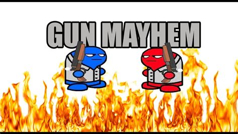 [Gun Mayhem]เล่นเกมส์ประทุษร้ายปืน - YouTube