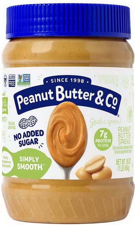 (Price/CASE)Peanut Butter & Co 17010081 Peanut Butter & Co. All Natural Simply Smooth Peanut ...