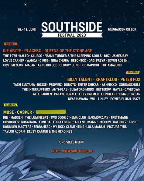 Southside Festival 2023 - La CarteleraMX