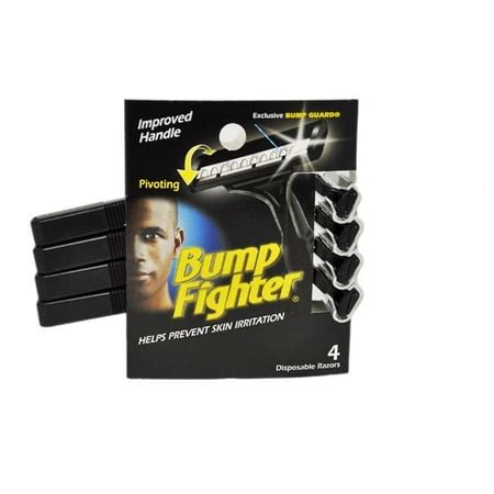 Bump Fighter Disposable Razors, 4 Each - Walmart.com