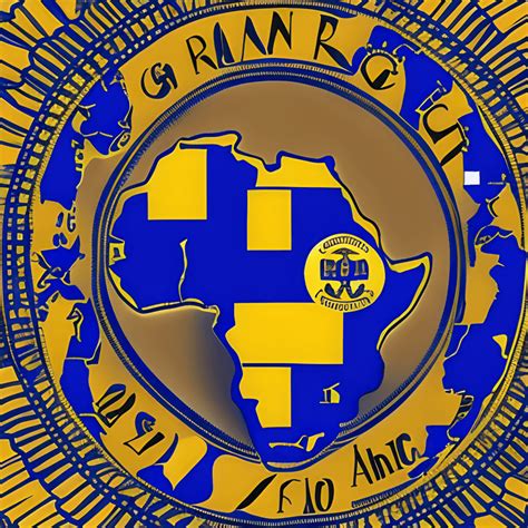 Sigma Gamma Rho Colors Africa Continent Graphic · Creative Fabrica