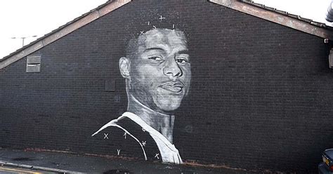 Marcus Rashford Honoured With Giant Mural - SoccerBible