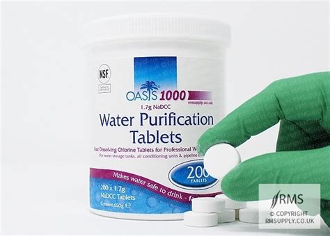 Oasis 1000 Water Purification Tablets (200 Tablets) | £10.74