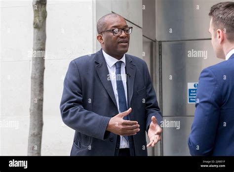 Kwasi Kwarteng MP, Secretary of State for Business, Energy and Industrial Strategy leaves the ...