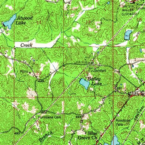 Kosciusko, MS (1966, 62500-Scale) Map by United States Geological Survey | Avenza Maps