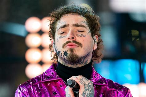 Are Post Malone's Face Tattoos Due to His Negative Body Image?