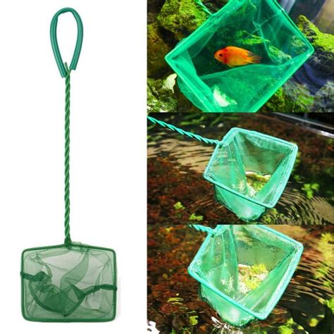 Aquarium Net Fine Mesh Small Fish Catch Nets with Plastic Handle ...