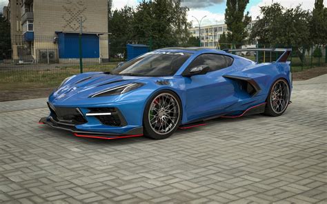 Widebody C8 Corvette “C8RR” by Sigala Designs Looks Awesome, Coming Fall 2020 - autoevolution