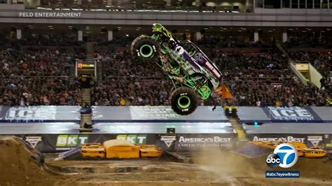 Monster Jam live event returns to Anaheim in Angel Stadium after a ...