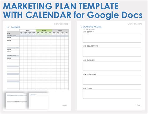 Free Google Docs Marketing Plan Templates