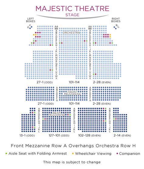Dallas Majestic Theater Seating Chart