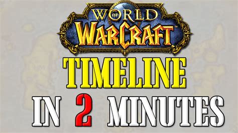 World of Warcraft Timeline in 2 Minutes - YouTube