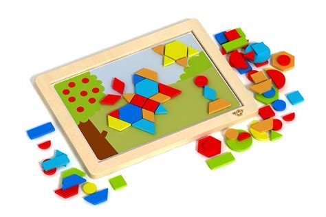 MAGNETIC PUZZLE - SHAPES - Tooky Toy